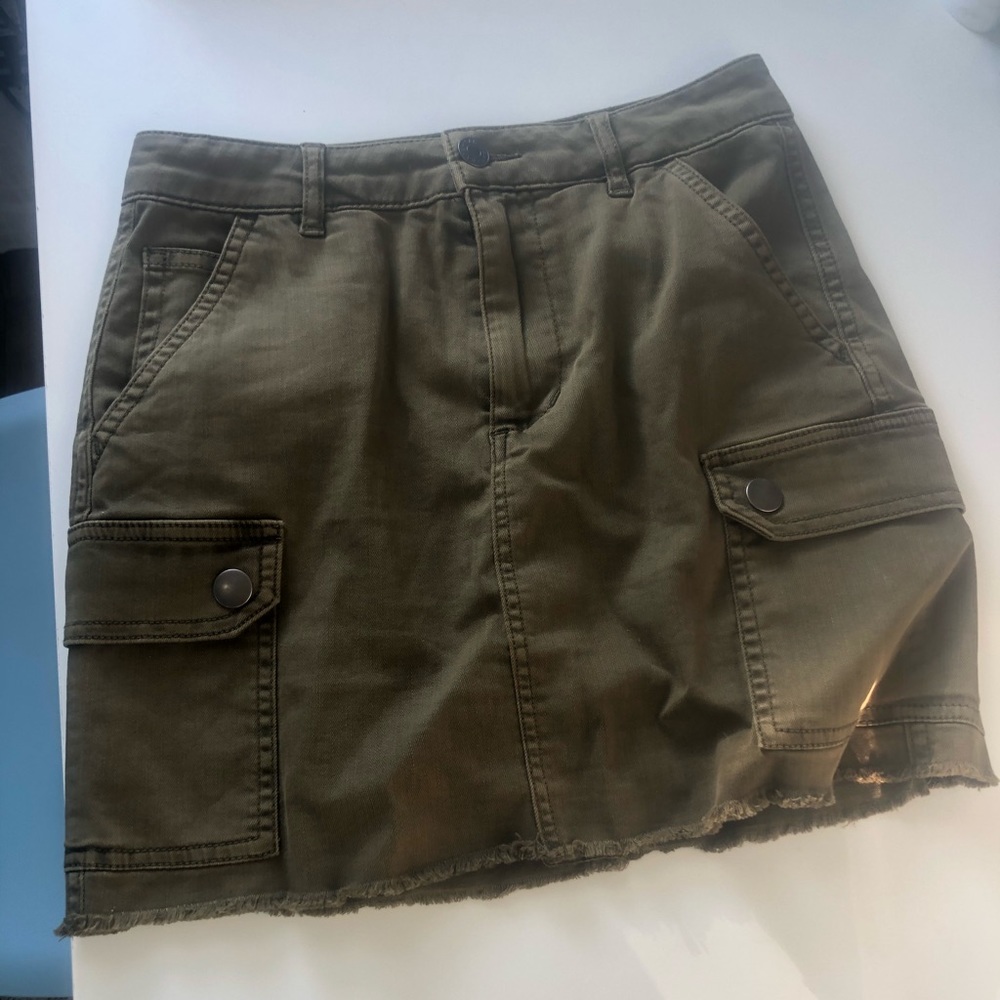 Army Green Skirt